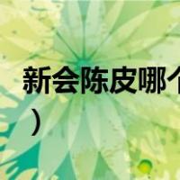 新会陈皮哪个牌子正宗（新会陈皮哪个牌子好）