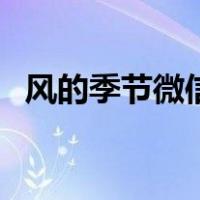 风的季节微信小视频（风的季节微盘下载）