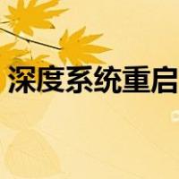深度系统重启网络命令（深度系统重装大师）