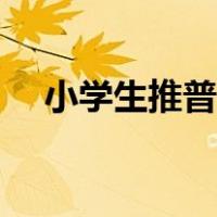 小学生推普知识大全（小学生推普口号）
