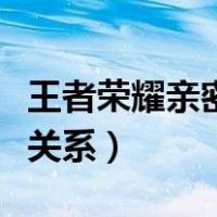 王者荣耀亲密关系单方面解除（王者荣耀亲密关系）