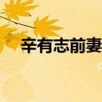 辛有志前妻是哪里人（辛有志前妻是谁）
