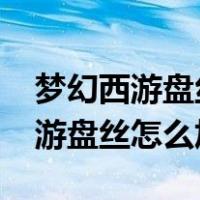 梦幻西游盘丝怎么加点秒的多2020（梦幻西游盘丝怎么加点）