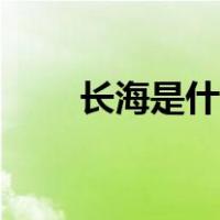 长海是什么梗抖音（长海是什么梗）