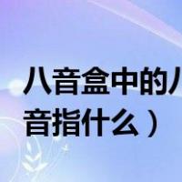 八音盒中的八音是指什么意思（八音盒中的八音指什么）