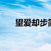 望爱却步简谱100首（望爱却步简谱）