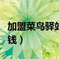 加盟菜鸟驿站怎么加入（加盟菜鸟驿站怎么赚钱）