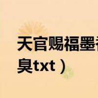 天官赐福墨香铜臭txt下载（天官赐福墨香铜臭txt）