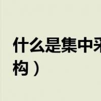 什么是集中采购联合采购（什么是集中采购机构）
