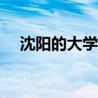 沈阳的大学疫情最新消息（沈阳的大学）