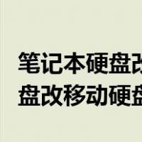 笔记本硬盘改移动硬盘后无法读取（笔记本硬盘改移动硬盘）