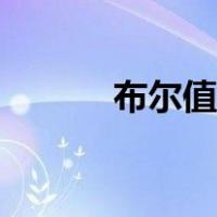 布尔值表达式（布尔值是什么）