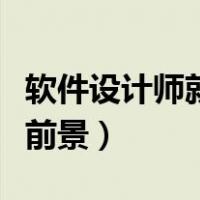 软件设计师就业和发展前景（软件设计师就业前景）
