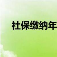 社保缴纳年数查询（社保缴纳年限查询）