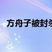方舟子被封杀的后果（方舟子被封杀原因）