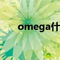 omega什么意思（omega什么意思）