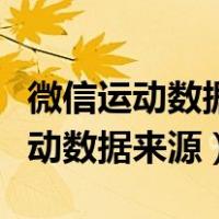 微信运动数据来源怎么添加华为手表（微信运动数据来源）