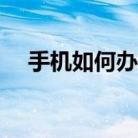 手机如何办理值机（网上值机怎么办理）