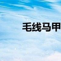 毛线马甲搭配图片（马甲搭配图片）