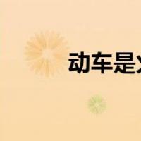 动车是火车吗?（动车是火车吗）