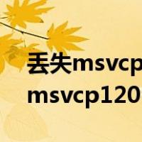 丢失msvcp140.dll的解决办法 win7（丢失msvcp120 dll）