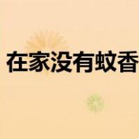 在家没有蚊香怎么驱蚊（没有蚊香怎么驱蚊）