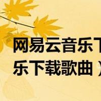 网易云音乐下载歌曲怎么转换格式（网易云音乐下载歌曲）