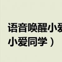 语音唤醒小爱同学为什么自动关闭（语音唤醒小爱同学）