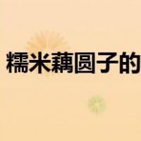 糯米藕圆子的家常做法（炸糯米圆子的做法）