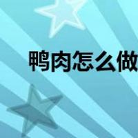 鸭肉怎么做辅食给宝宝吃（鸭肉怎么做）