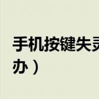 手机按键失灵怎么办乐视（手机按键失灵怎么办）