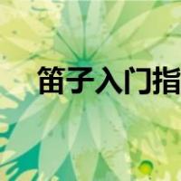 笛子入门指法图解（六孔笛子入门指法）