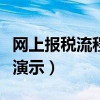 网上报税流程演示视频增值税（网上报税流程演示）