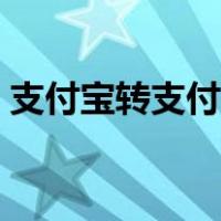 支付宝转支付宝有限额吗（支付宝限额图片）