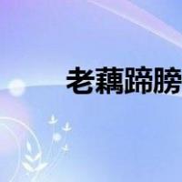 老藕蹄膀汤的做法（蹄膀汤的做法）