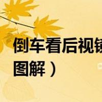 倒车看后视镜技巧图解法（倒车看后视镜技巧图解）