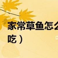 家常草鱼怎么做好吃视频（家常草鱼怎么做好吃）