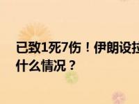已致1死7伤！伊朗设拉子市“灯王之墓”遭恐怖袭击 这是什么情况？