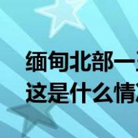 缅甸北部一玉石矿区发生塌方，致多人失踪 这是什么情况？