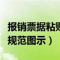 报销票据粘贴规范图示怎么写（报销票据粘贴规范图示）
