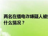 两名在缅电诈嫌疑人被押解回国，其中一人为骨干头目 这是什么情况？