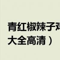 青红椒辣子鸡图片大全高清（青椒辣子鸡图片大全高清）