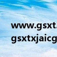 www.gsxt.gov.cn官网个人营业执照年审（gsxtxjaicgovcn年审）