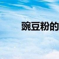 豌豆粉的做法视颅（豌豆粉的做法）