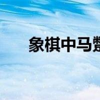 象棋中马蹩马腿（象棋中马憋腿图解）