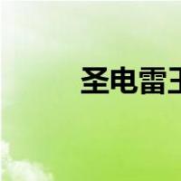 圣电雷王免疫冰冻吗（圣电雷王）