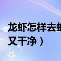 龙虾怎样去虾线又快又干净（怎样去虾线又快又干净）