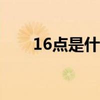16点是什么时辰（17点是什么时辰）