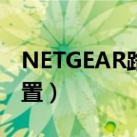 NETGEAR路由器设置ip（netgear路由器设置）