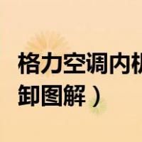 格力空调内机拆卸图解大全（格力空调内机拆卸图解）
